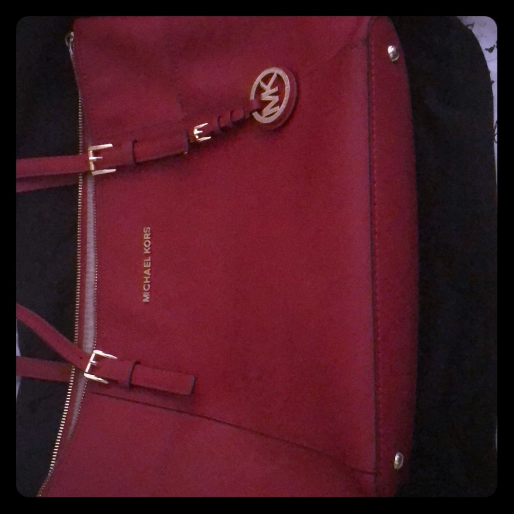 Michael Kors Red Handbag